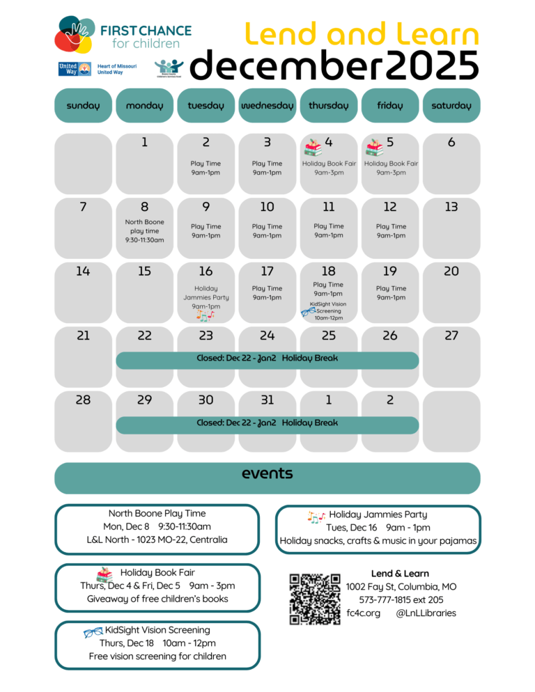 December 2025 calendar